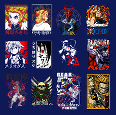 250+ Streetwear Premium Anime T-Shirt Designs V1