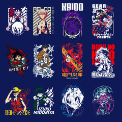 250+ Streetwear Premium Anime T-Shirt Designs V1