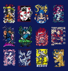 250+ Streetwear Premium Anime T-Shirt Designs V1