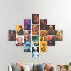 100+ Anime Style Wall Poster Bundle – Elevate Your Space with Stunning Art